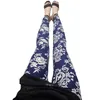 Moda Çiçek Tayt Kadın Giyim Bayan Baskı Pantolon Sıska Elastik Uzun Legging Polyester Ulusal Tarzı Çiçek Ince Leggins
