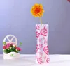 Fällbar blomma vase återanvändbara vaser för julbröllop kreativ blomkruka hemfest dekoration för blomma plantering sn515
