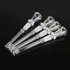 Humanized Design Glass Downstem with Bowl 14mm Male Bowl-free stem clear Diffuse Cuts Alternative Wholesale