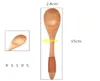 10pcs/lot 12.8cm 13cm 14cm 14.5cm 15cm 15.8cm 17.5cm Wooden Spoon Wood Honey coffee Tea Spoons Stirrer