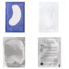 50pairs mix kleur eyelash silk oog pads onder oog patch oog masker patches wimper extensie oppervlak wimpers papier Lsolation pad maken