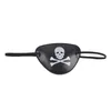 3 estilo pirata olho remendo halloween masquerade pirata acessórios ciclope olho remendo preguiçoso ambliopia crânio eyepatch c2687111594