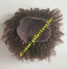 Kinky Curly Black Hair Drawstring Ponytail Clip In Virgin Naturligt Hårvävning Ponytail Human Hair Extension 120g 4Colors till salu