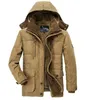 Jaquetas militares homens outwear windwear casual espesso quente casacos homens parka jaqueta masculino militar jaqueta