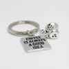 Yamily 12pcslot kaffe är alltid en bra idé Key Chain Cup Charm Pendant Key Ring Key Chain for Men Women Fashion Jewelry Gift5944644