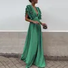 Try Everything Red Dresses For Woman Evening Long Dress Summer Plus Size Elegant Party Dress 2018 Ruffle Sleeve Dresses Women