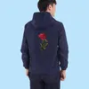 Mens Kvinnor Kids Roses Floral Print Jackor Familj Kläder Toppar Ytterkläder Tunna Jackor Aktiv Casual Slim Windbreaker Plus Storlek