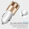 168 Hot Aluminum Alloy 2 USB Ports Universal Intelligent Charging Strong Compatible DC12-24V 2.1A Dual USB Car Charger for All Mobile Phone