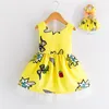 Baby Clothes Newborn Kids Girls Dress 2018 Summer Sleeveless Backless Graffiti Dresses Children Girls Party Princess Dress Costume For 3-8T