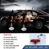 For VW Lavida Touran Beetle Caddy Bora Car Door Laser Projector Lamp 3D Ghost Logo Shadow Light Decorative LED Welcome Light