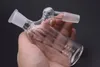 14 mm 18 mm ceniza colector de 45 grados cabeza de ducha percolador dentro de un conjunto de vidrio ceniza colector cenador de cristal grueso para el tubo de agua de fumar