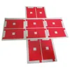 100 pz/lotto Pellicola adesiva per retroilluminazione rossa per iPhone 5G 5S 5C Adesivo posteriore Pellicola adesiva per retroilluminazione rinnovata