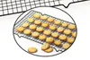 Plats de cuisson casseroles nouveau métal antiadhésif gâteau support de refroidissement filet biscuits biscuits pain muffins support de séchage refroidisseur support cuisine outils de cuisson KD1