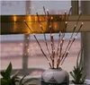 LED Söğüt Şube Lambası Çiçek Işıkları 20 Ampuller Ev Noel Partisi Bahçe Dekor Noel Doğum Günü Hediye hediyeler