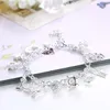 13 braces sterling silver plated bracelet ; New arrival fashion men and women 925 silver bracelet SPB144