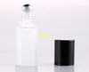 200pcs/lot 5ML Frosted Glass Roll On bottle 5CC Stainless Steel Roller Ball Essential Oil Matte Bottles 17*57mm