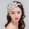 Bridal headwear, hand lace, diamond head flower, Pearl Wedding Gown, wedding accessories.