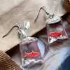 20ペアロットファンシーかわいいkoi魚の水袋dangle dangle earrings for women 2018 New Trendy Girls Popular Jewelry215s