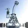 Beaker Base Hookahs Oil Rig Fab Egg Glass Bong Swiss Perc Dab Rigs Showerhead Percolator Smoking Pipe Recycler Bongs Water Pipes MFE09