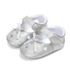 Nowonarodzone dziewczynki skórzane sandały malucha przedwalkerzy Summer Kids Soft Crib Sole Buty Dziewczyny First Walkers Buty