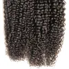 10"_24" Afro Kinky Curly Keratin Haarverlängerung 200g I Nagelspitze vorgebundenes Keratin Fusion Echthaar 100 % Remy Echthaarverlängerungen