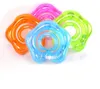 baby swim neck float inflatable ring tube adjustable safety aids newborn babies infant swimming bath mattress toy rings with bells