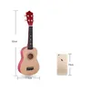 21 pollici ukulele hawaii 4 corde chitarra ukelele principiante per bambini regali per bambini custodie tuner elettronico nylon corde pick1650001