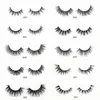 Logo Mink Eyelashes 3D Mink Lashes Thick HandMade Full Strip Lashes Cruelty Luxury Mink Lashes False Eyelashes8816082