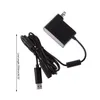 EU US Plug Black AC Power Supply Adapter USB Charging Charger For Xbox 360 Kinect Sensor High Quality FAST SHIP