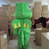 2018 Wysokiej Jakości Hot Yoshi Dinosaur Maskotki Kostium Dorosły Rozmiar Zielony Dinozaur Kreskówka Kostium Party Fancy Dress