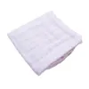 20 pièces/lot 6 couches de bébé alimentation essuyer serviettes coton mouchoir bébé visage serviette pli carré serviette nouveau-né lavage serviette