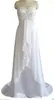 На складе 2018 Sexy милая аппликации-Line свадебные платья с шифон длиной до пола свадебные платья свадебные платья Vestido де Novia BW24