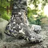 Militära taktiska stövlar läder kamp armé utomhus vandringsskor resor camping botas cp kamouflage vandring skor manliga fotled stövlar