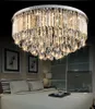 Crystal Ceiling Lights round modern minimalist living LED Light bedroom lamp study lamp