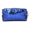 Kvinnor reser glitter kosmetisk väska blyertsbox paljett makeup case present bärbar makeup väska paljetter blixtlås borste arrangör rese por3469900