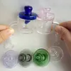 XXL 35 mm Cuenco grande 3 mm de espesor Domeless Flat Quartz Bangers Nail Tip Con UFO Bubble Carb cap para Hookahs Bongs de vidrio Pipa de agua para fumar