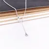 شجرة الحب قلادة أصيلة 925 الفضة الاسترليني مع واضح مكعب زركونيا diy غرامة مجوهرات neclklace 396582enmx قلادة