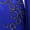Abito con paillettes Dubai con maniche lunghe del pavimento abiti da sera sirena blu royal abiti lunghi per abiti formali da ballo Abiti D4929259