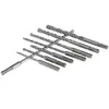 Freeshipping 8Pcs/lot Electric Hammer SDS PLUS Drill Bits 2 Pits ferramentas 2 Slots SDS Shank Rotary Hammer Impact Drill Bit