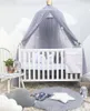Coxeer Childrs Mosquito Netロマンチックな寝具蚊帳ネット丸ドームベッドキャノピー4色の4色の寝室の保育園