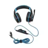 Hörlurar varje G2000 -spel hörlurar dator Stereo Overear Deep Bass Game Earphone Headset Huvudband Earphone med Mic LED -ljus för PC