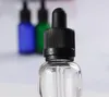 Bottiglie di olio liquido per sigarette elettroniche con tappo antifurto Contagocce per tubo affilato in vetro Capacità 20 ml Bottiglie di profumo di olio essenziale SN1359
