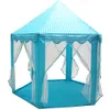 Sydkoreas Princess Hexagon Castle Super Tulle Children's Tent Doll House Super Game Room Mosquito