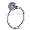 Wholesale and Retail Towel Ring With Porcelain Bathroom Accessory Chrome Towel Holder Wall Mounted Towel Rack R523