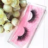 Seashine Lashes 100% En kaliteli 3D Vizon Kirpiklere Uzatma el yapımı Şerit hayranları için Glitter Ambalaj 10 çift / takım Vizon Kirpik Ücretsiz Kargo P1