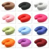 Memory Foam U Shape Pillow Pillow Neck Support Head Rest Outdoor For Camp Travel Airplane Office Car Cushion NNA408