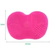 Newest Silicone brush cleaner Cosmetic Make Up Washing Brush Gel Cleaning Mat Foundation Makeup Brush Cleaner Pad Scrubbe Board7385478
