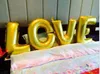 32-calowy balon pylaczowy numer litery w kształcie złota srebro nadmuchiwane balony urodziny dekoracji ślubnych wydarzenie dostawy party lin3356