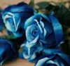 Dekoracja ślubna Rose Sztuczne Kwiaty Romantyczna Data / Party Wysyłanie Róże Jedwabne Bukiet Kwiat GA54