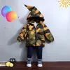 Baby Camouflage Daunenjacke Baumwolle Daunenmantel Kinder Winterjacke Baby Warme Baumwolljacke Kinder Outwear